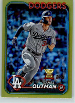 2024 Topps Gold Foil Series 2 #362 James Outman