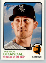 2022 Topps Heritage #47 Yasmani Grandal