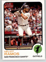 2022 Topps Heritage High Number #643 Heliot Ramos