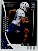 2019 Panini Absolute (Retail) #160 Rock Ya-Sin