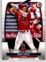 2023 Bowman Base Set #89 Mike Trout