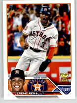 2023 Topps Base Set Series 2 #347 Jeremy Pena