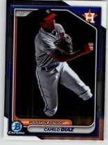 2024 Bowman Chrome Prospects #BCP-135 Camilo Diaz