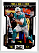 2023 Score Base Set #276 Mike Gesicki