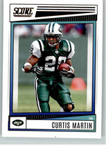 2022 Score Base Set #299 Curtis Martin