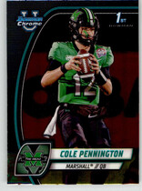 2024 Bowman Chrome University #45 Cole Pennington