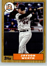 2024 Topps Pro Debut MILB Legends #MILB-1 Jayson Werth