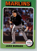 2024 Topps Heritage #398 Jake Burger