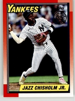 2025 Topps 1990 Topps Series 2 #90B2-16 Jazz Chisholm Jr.