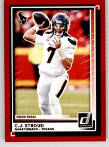 2025 Donruss Press Proof Red #237 C.J. Stroud