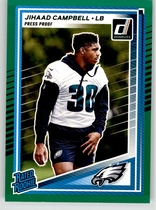 2025 Donruss Press Proof Green #343 Jihaad Campbell