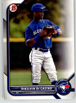 2022 Bowman Prospects #BP-25 Rikelvin De Castro