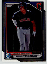 2024 Bowman Chrome Prospects #BCP-29 Ralphy Velazquez