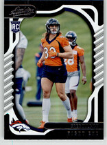 2022 Panini Absolute (Retail) #163 Greg Dulcich