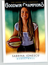 2021 Upper Deck Goodwin Champions #42 Sabrina Ionescu