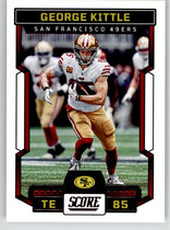 2023 Score Base Set #171 George Kittle