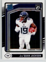 2024 Donruss Optic #253 Jhaquan Jackson