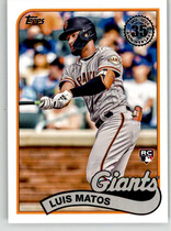 2024 Topps 1989 Topps #89B-24 Luis Matos