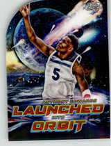 2023 Topps Chrome Cosmic Launched Into Orbit #LIO-14 Anthony Edwards