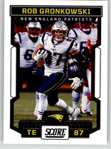 2023 Score Base Set #286 Rob Gronkowski