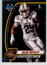 2024 Bowman Chrome University #86 Jalen Buckley