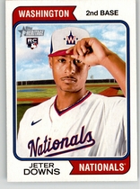 2023 Topps Heritage #84 Jeter Downs