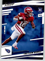 2022 Panini Prestige #316 Treylon Burks