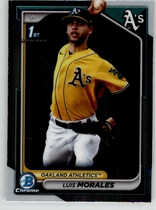 2024 Bowman Chrome Prospects #BCP-157 Luis Morales