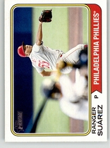 2023 Topps Heritage #219 Ranger Suarez