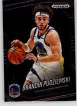 2024 Panini Prizm Black #143 Brandin Podziemski