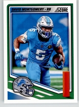 2025 Score Base Set #103 David Montgomery
