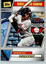 2024 Topps Pro Debut Heroes of the Diamond #HOTD-7 Sebastian Walcott