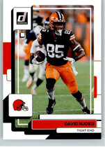 2022 Donruss Base Set #208 David Njoku