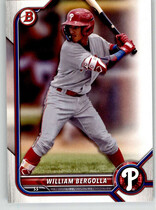 2022 Bowman Draft #BD-88 William Bergolla