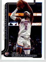 2025 Topps Base Set #115 Shai Gilgeous-Alexander