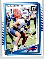 2025 Donruss Base Set #351 T.J. Sanders