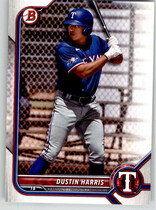 2022 Bowman Draft #BD-41 Dustin Harris