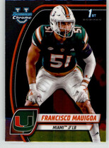 2024 Bowman Chrome University #30 Francisco Mauigoa