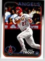 2024 Topps Base Set #27 Mike Trout