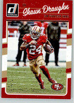 2016 Donruss Base Set #258 Shaun Draughn