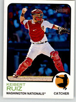 2022 Topps Heritage High Number #705 Keibert Ruiz