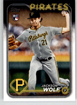 2024 Topps Base Set Series 2 #523 Jackson Wolf