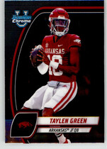 2024 Bowman Chrome University #169 Taylen Green