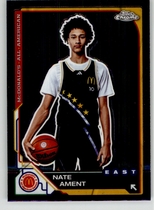 2025 Topps Chrome McDonalds All American #3 Nate Ament