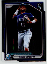 2024 Bowman Chrome Draft #BDC-170 Dawel Joseph