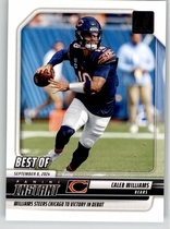 2025 Donruss Best of Instant #8 Caleb Williams