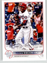 2022 Topps Base Set #116 Alcides Escobar