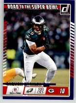 2025 Donruss Wild Card #4 Saquon Barkley