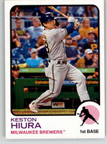 2022 Topps Heritage High Number #587 Keston Hiura