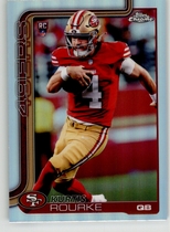 2025 Topps Chrome Refractor #307 Kurds Rourke